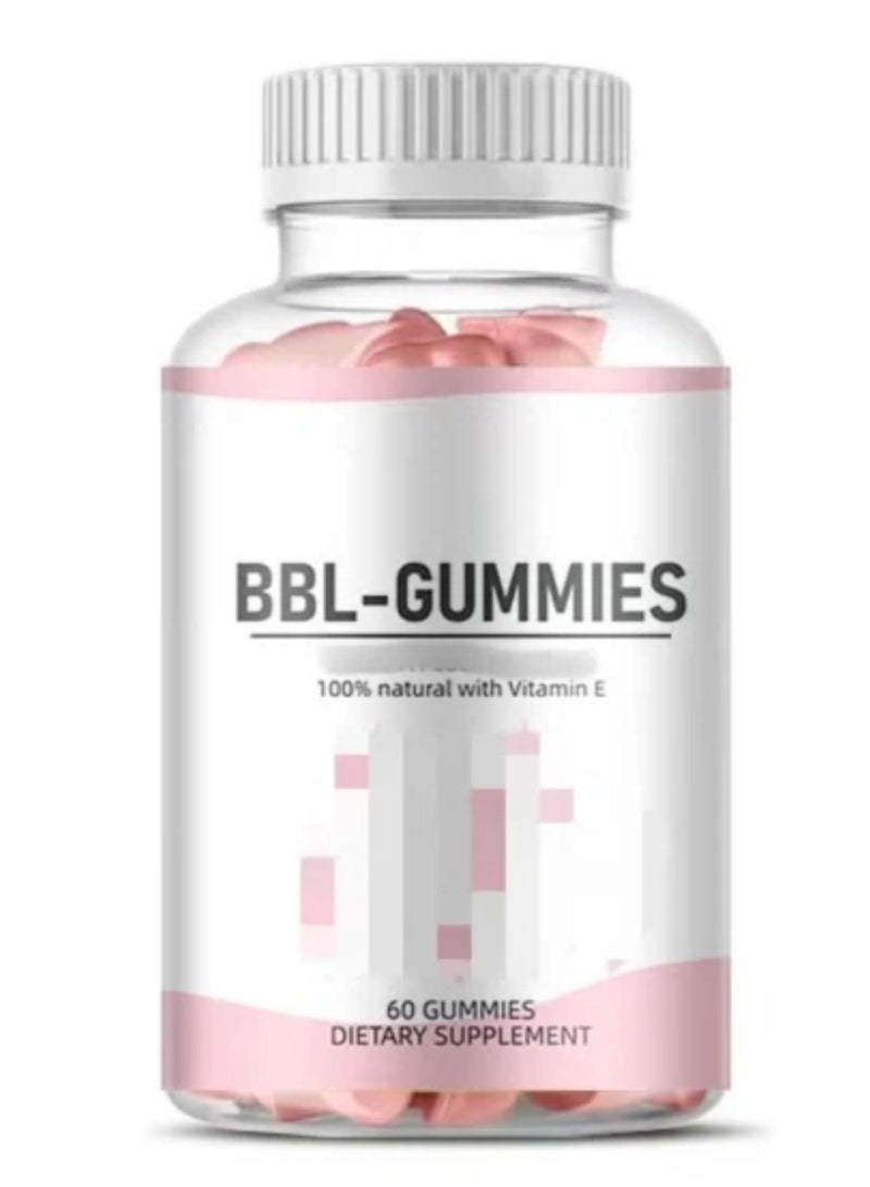 BBL Gummies, Natural Beauty and Wellness Support for Radiant Skin and Energy, Women Health Support Dietary Supplement 60 GUMMIES